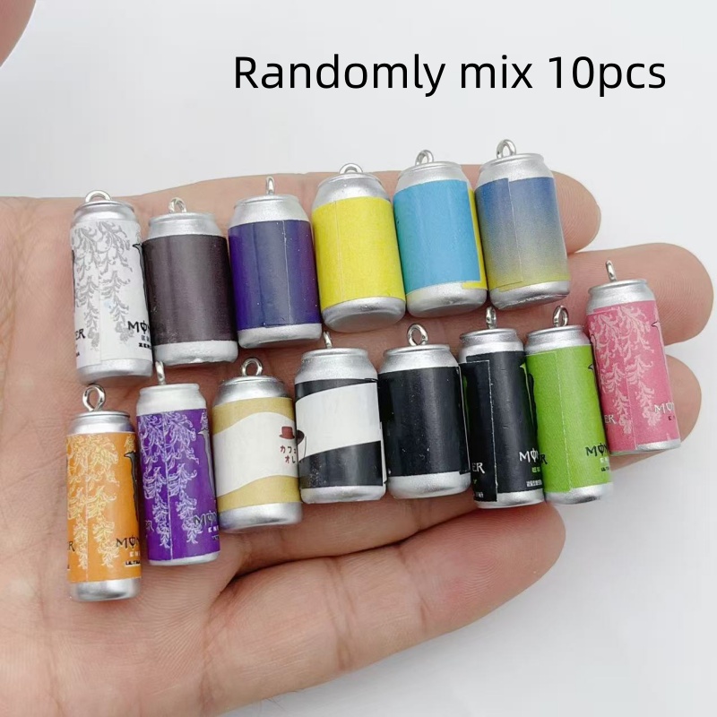 Resin Craft Projects - 10 Breloques Miniature en Résine en