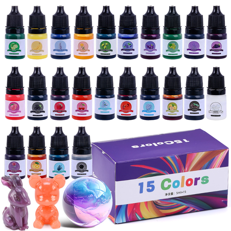 Resin Jewelry Kit - Pigment de couleur de résine époxy