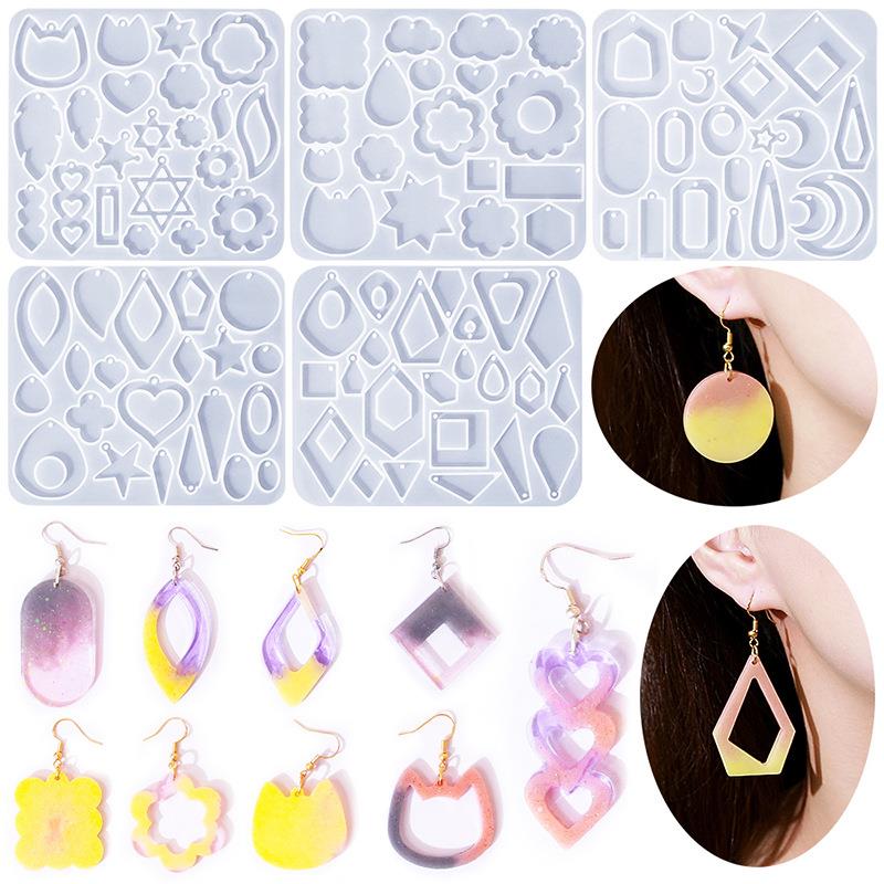 Resin Ocean Wave Mold - Moule en silicone pour pendentif de