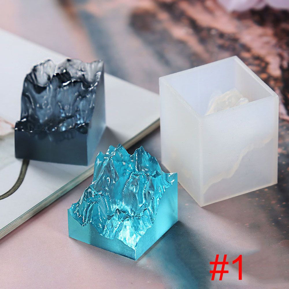 Resin Ocean Wave Mold - Simple époxy océan neige montagne cassé