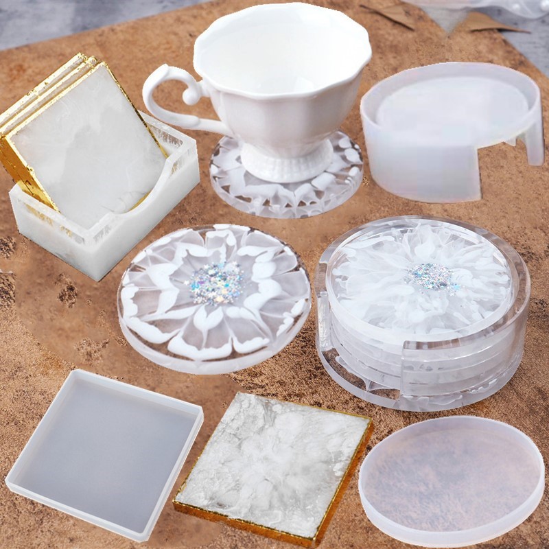 Mixing Cup Silicone - SNASAN Moule en silicone pour sous-verre,