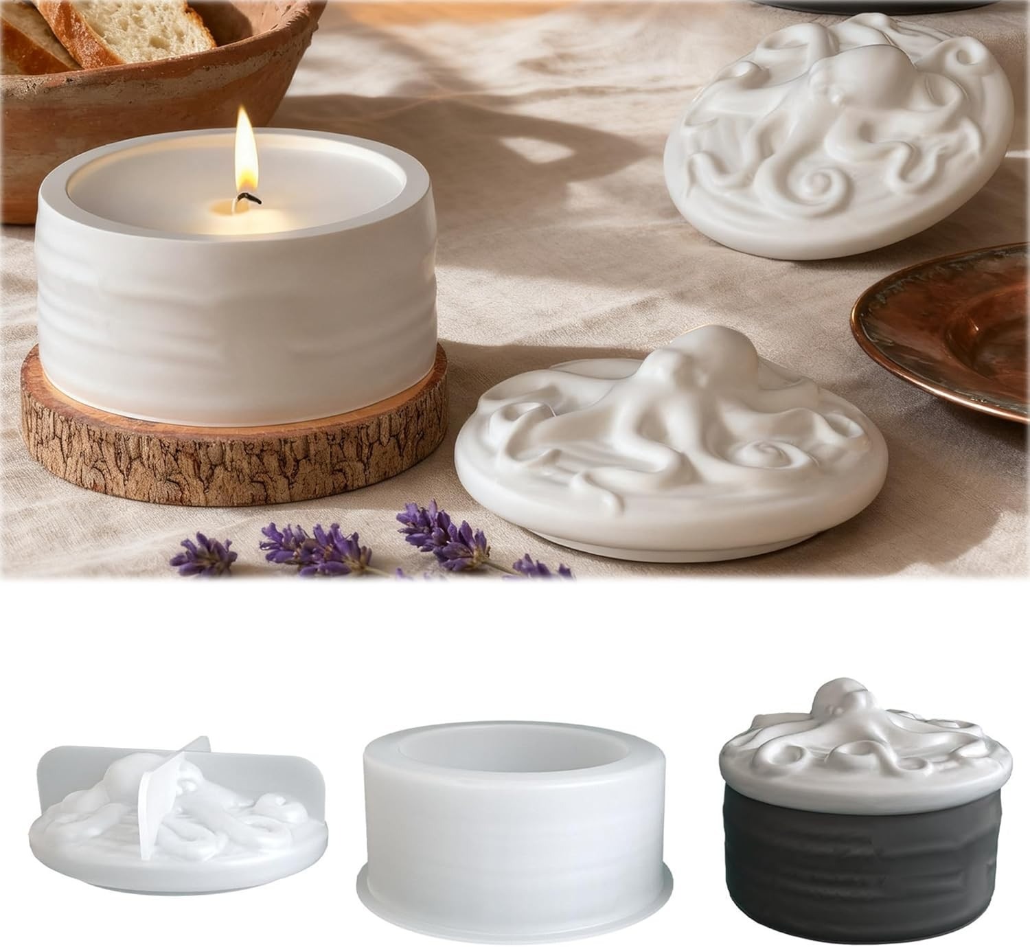 Resin Ocean Wave Mold - Ensemble de moules en silicone pour