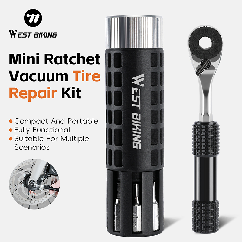 Vacuum Chamber Small - WEST BIKING Mini Kit de réparation