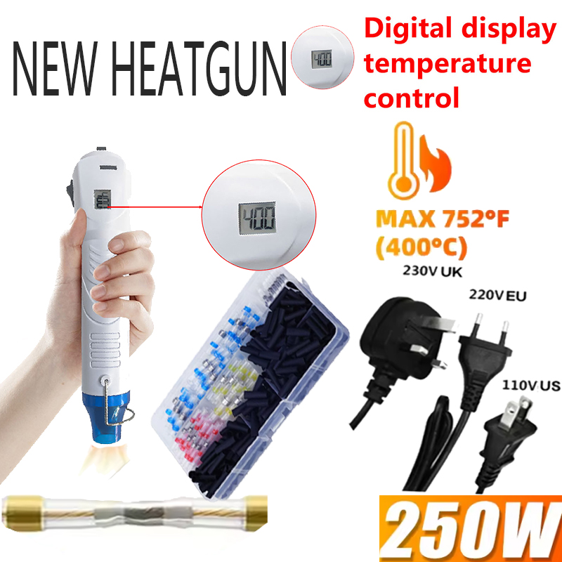 Heat Gun Small - Pistolet thermique 220V, puissance électrique, souffleur