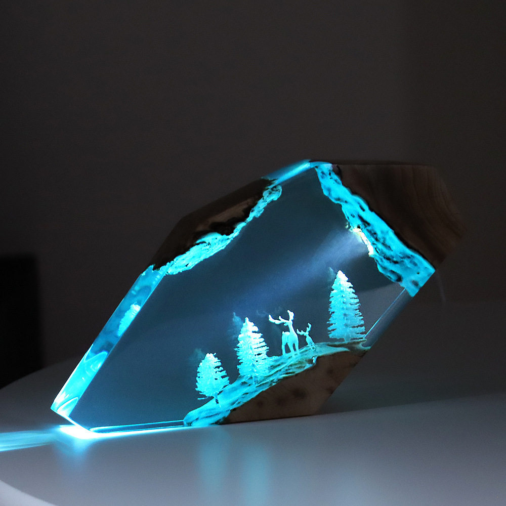 Crafting Resin - Décoration Lumineuse Personnalisée en Résine et