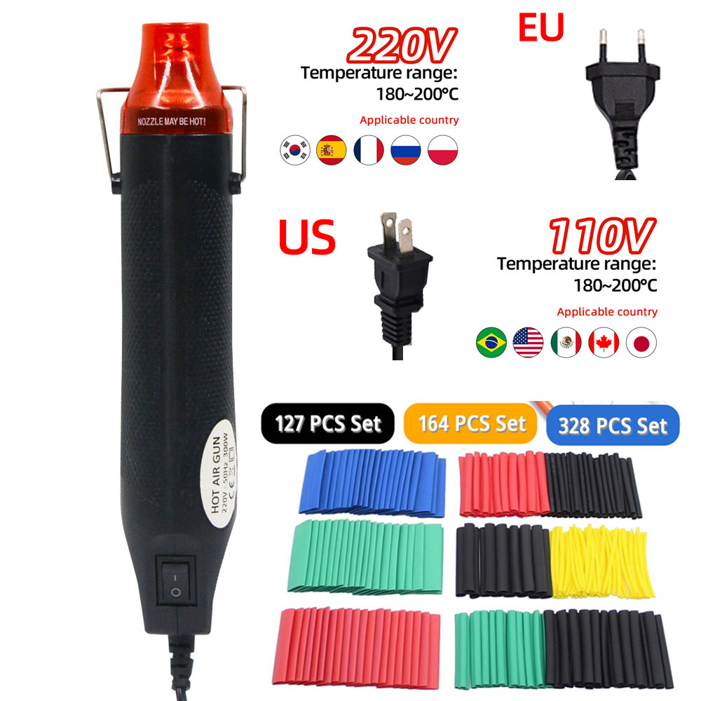 Heat Gun Small - Pistolet thermique à Air chaud 300W,
