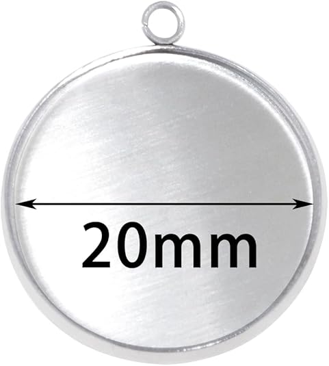 20 pièces en acier inoxydable  - Resin Crafts Diy avis et prix