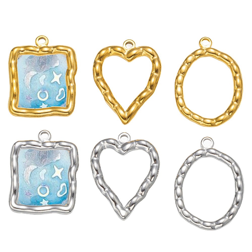 Pendentifs ronds en forme de c - Resin Craft Material avis et prix