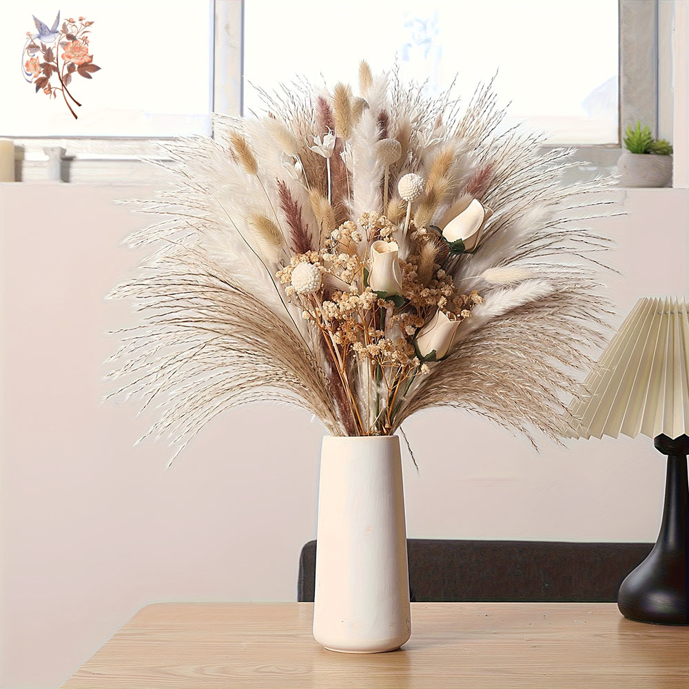 Bouquet de 80 fleurs artificie - Dried Flower Bulk avis et prix