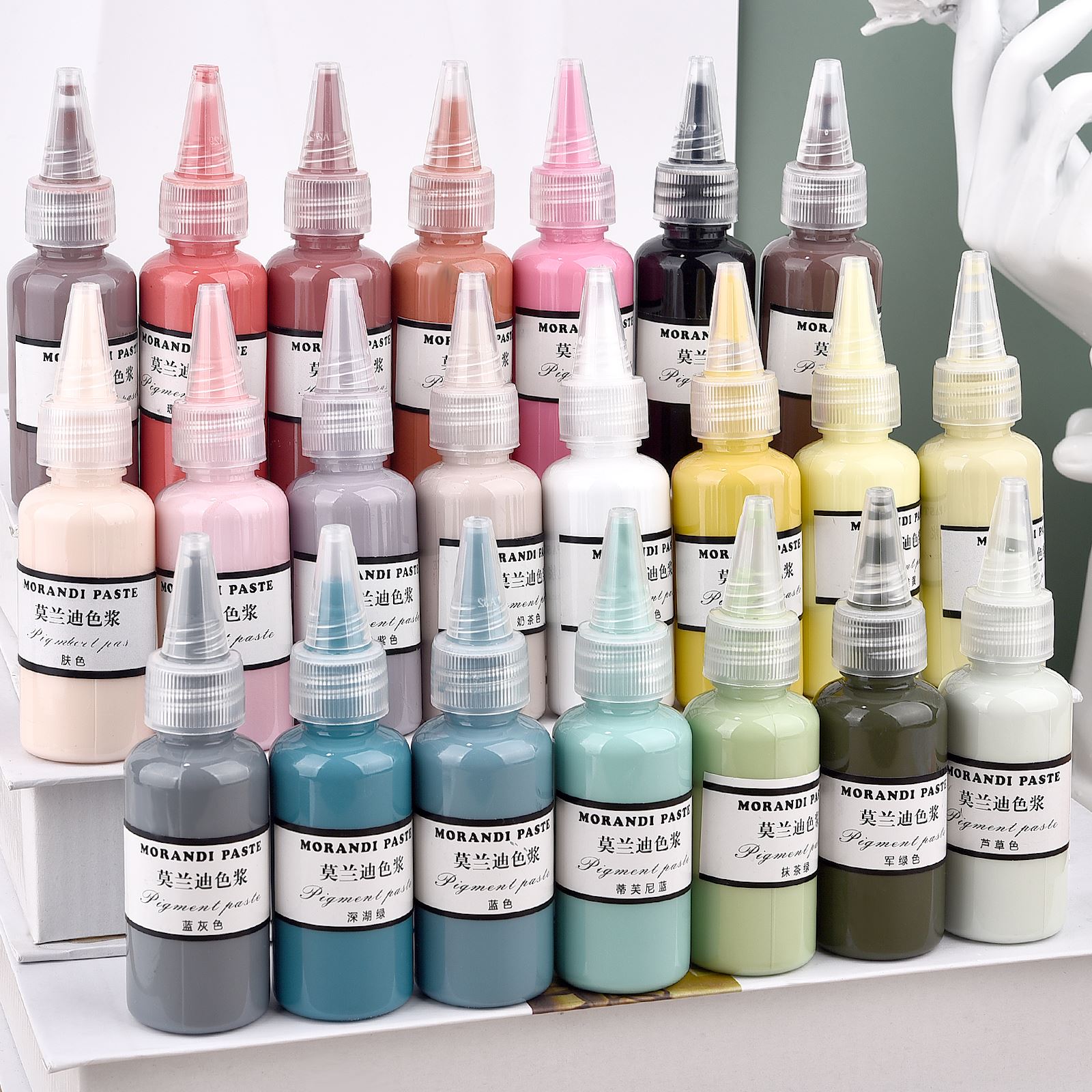 Morandi couleurs Pigments de r - Resin Pigment Set avis et prix
