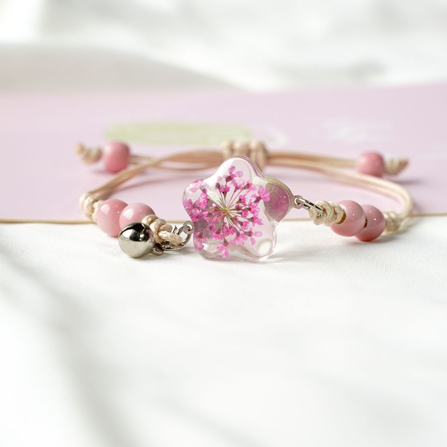 Bracelet en cristal étoile fle - Dried Flower Bulk avis et prix