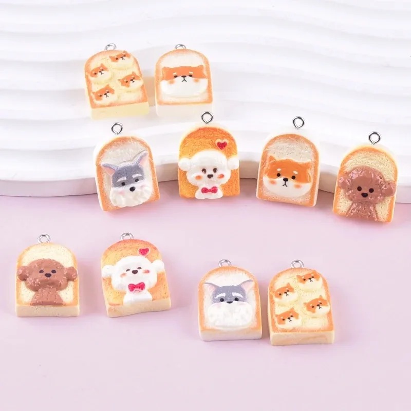 10 pendentifs en résine en for - Resin Craft Material avis et prix