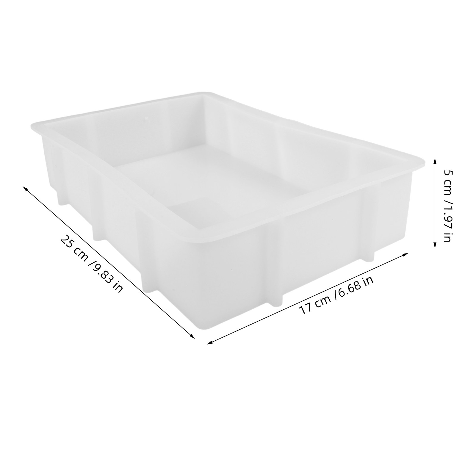 Grand moule rectangulaire en s - Silicone Mold Tray avis et prix