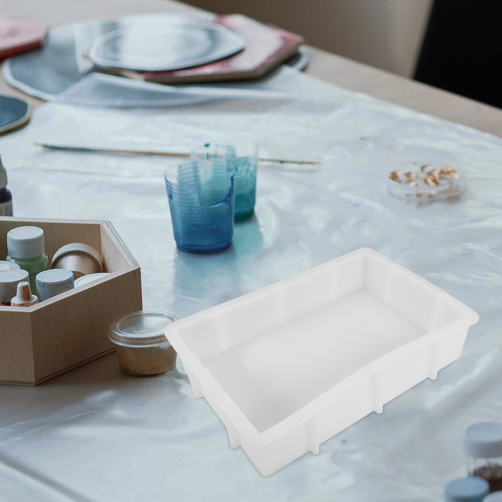 Grand moule rectangulaire en s - Silicone Mold Tray avis et prix