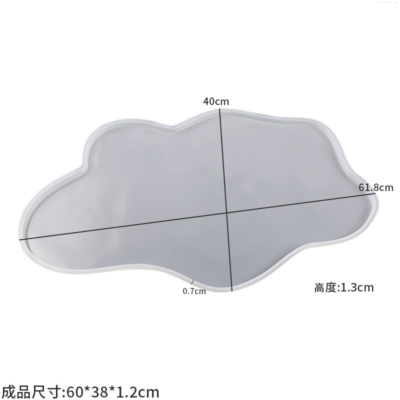 Grand moule en silicone de 61  - Resin Ocean Wave Mold avis et prix