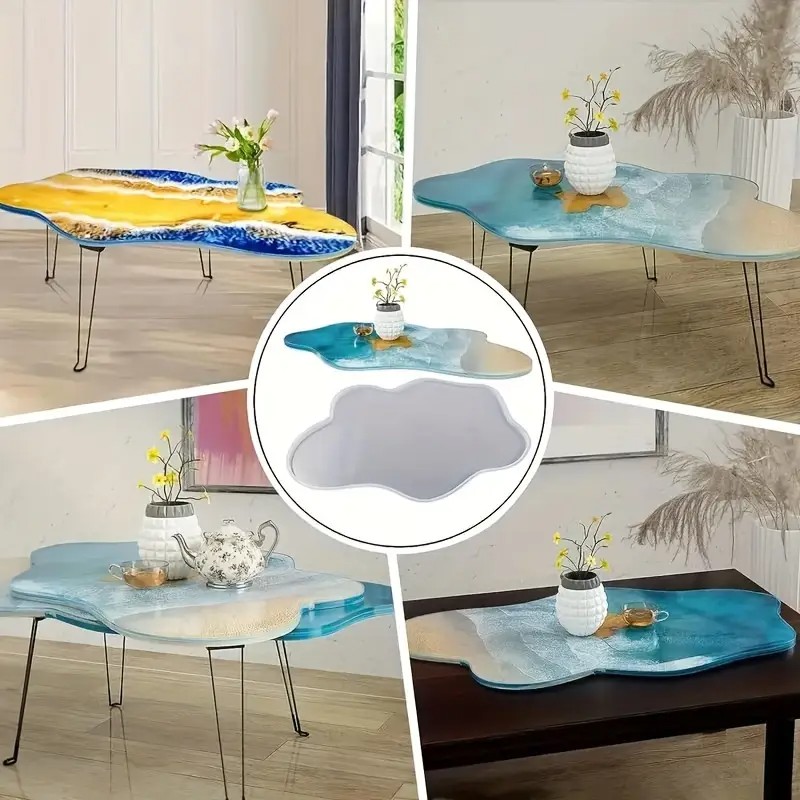 Grand moule en silicone de 61  - Resin Ocean Wave Mold avis et prix