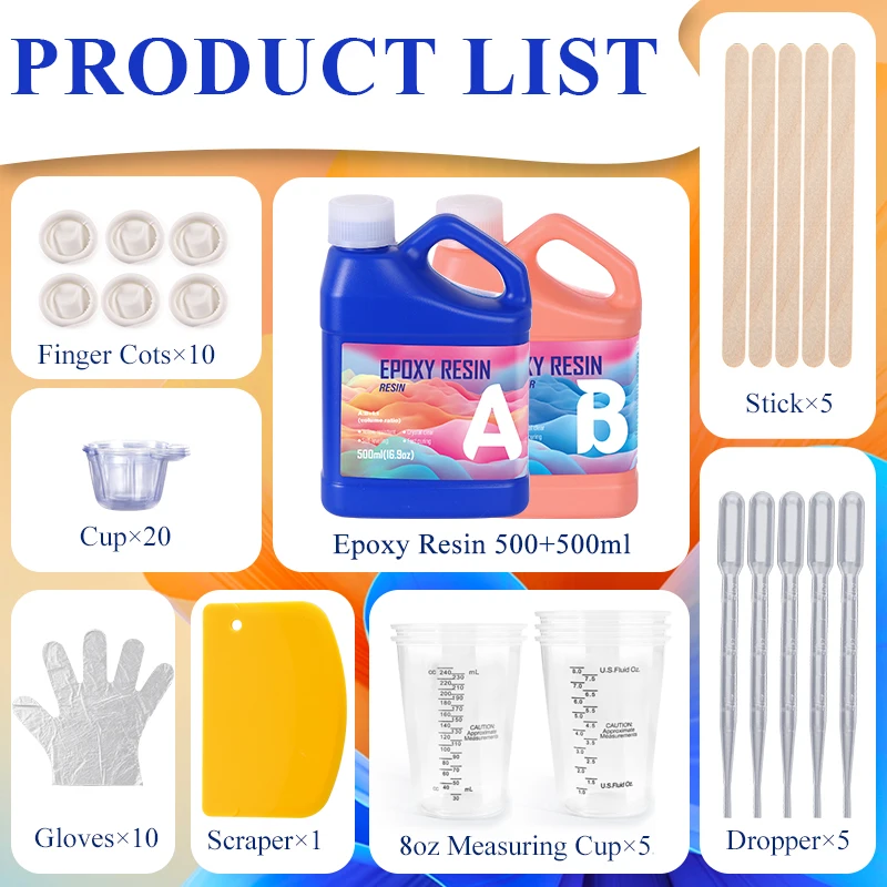 Kit de résine époxy facile à m - Resin Jewelry Kit avis et prix