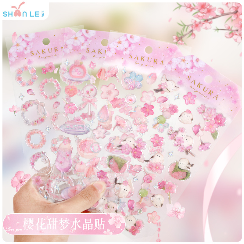 Autocollants 3D en cristal Sak - Resin Craft Material avis et prix