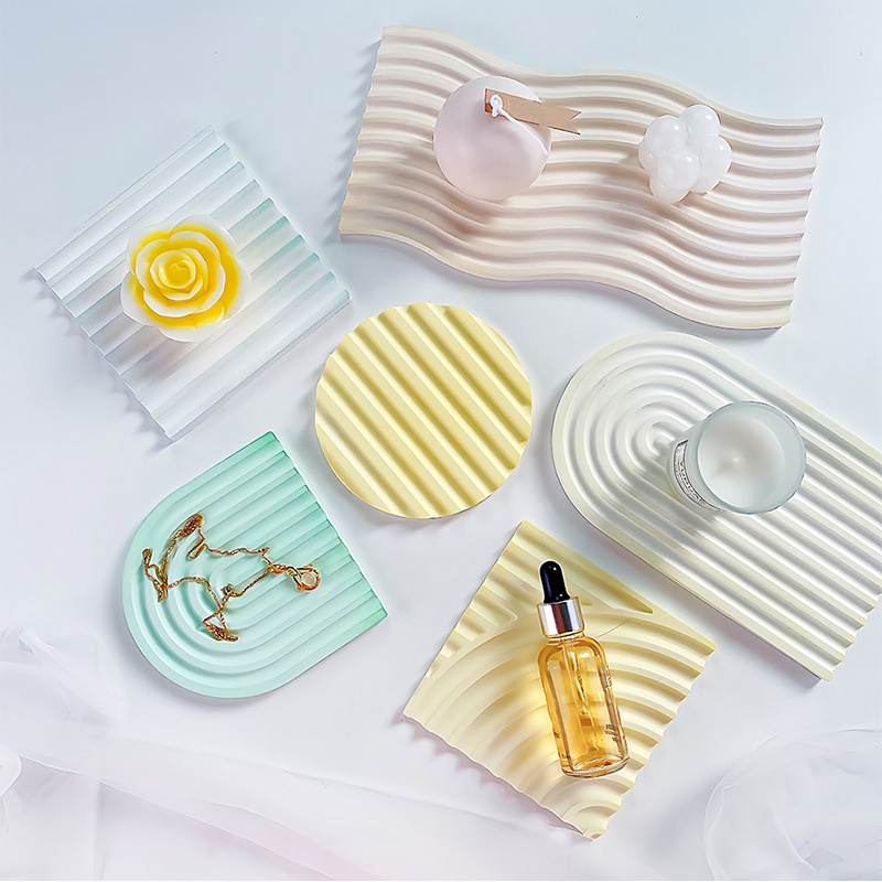 Moule de plateau ondulé rayé p - Silicone Mold Tray avis et prix