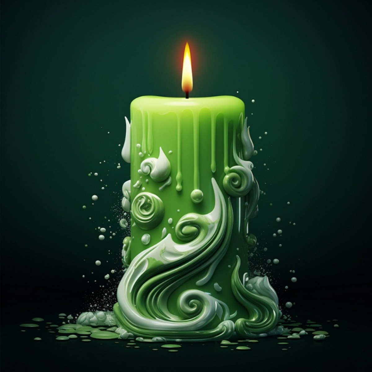 Moule à bougie cylindrique en  - Resin Ocean Wave Mold avis et prix