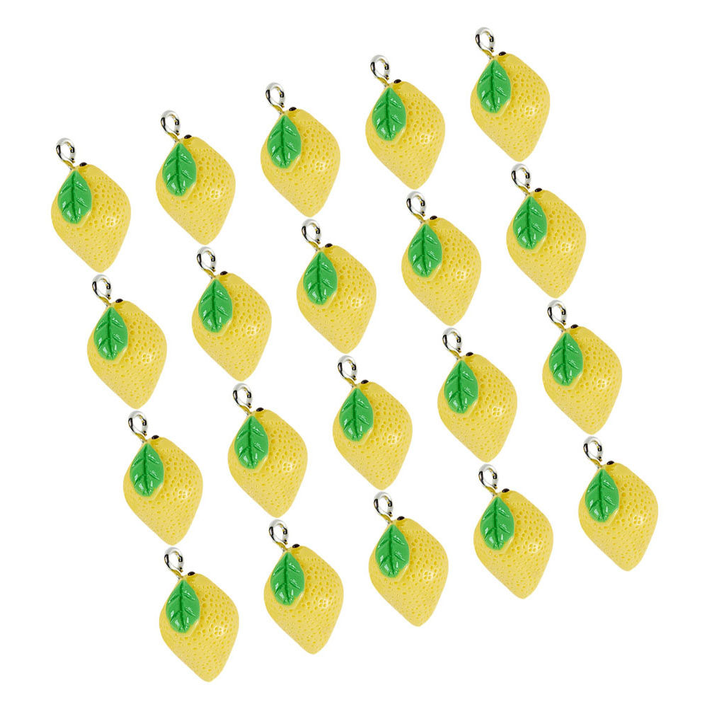 20 Breloques en Résine Citron  - Resin Crafts Diy avis et prix