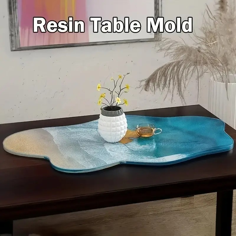 Grand moule en silicone de 61  - Resin Ocean Wave Mold avis et prix