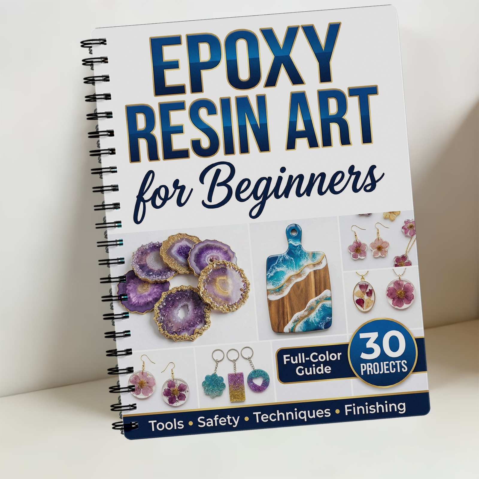 Guide d'art en résine époxy :  - Resin Craft For Beginners avis et prix