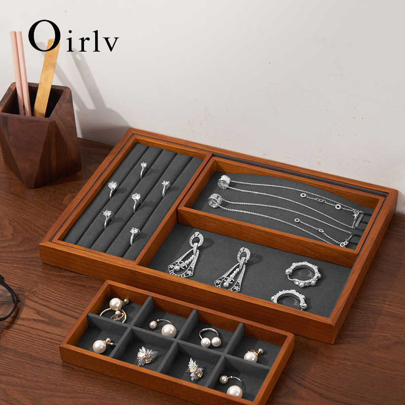 Oirlv-Présentoir de Bijoux en  - Wood Ring Blank avis et prix