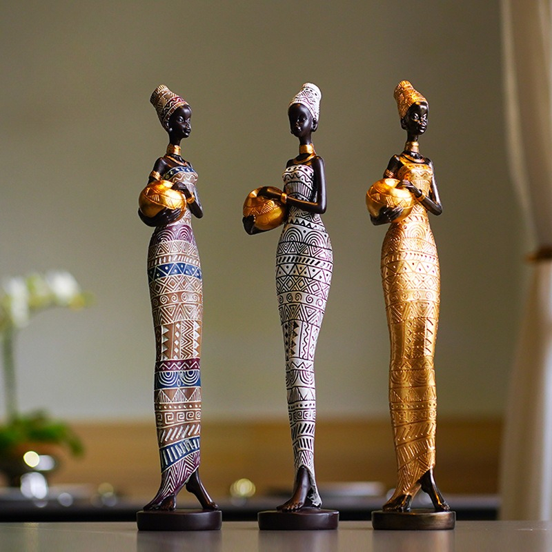Sculpture rétro africaine de f - Crafting Resin avis et prix