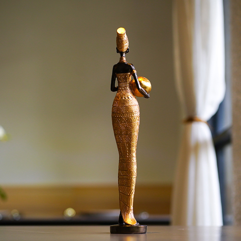 Sculpture rétro africaine de f - Crafting Resin avis et prix