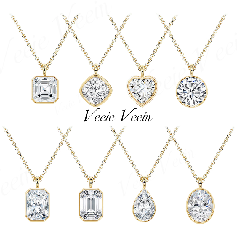 Veeie Veein Jewelry Collier pe - Bezels Set Pendant avis et prix