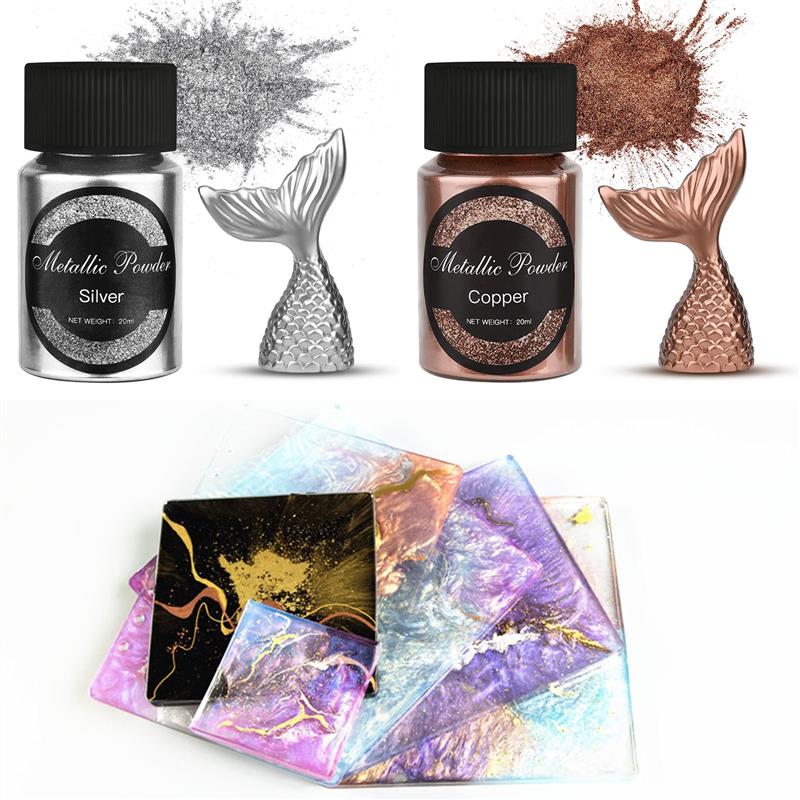 20 Ml miroitant métallique or  - Resin Pigment Set avis et prix