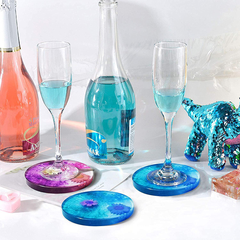 Moule rond et carré en Silicon - Resin Ocean Wave Mold avis et prix
