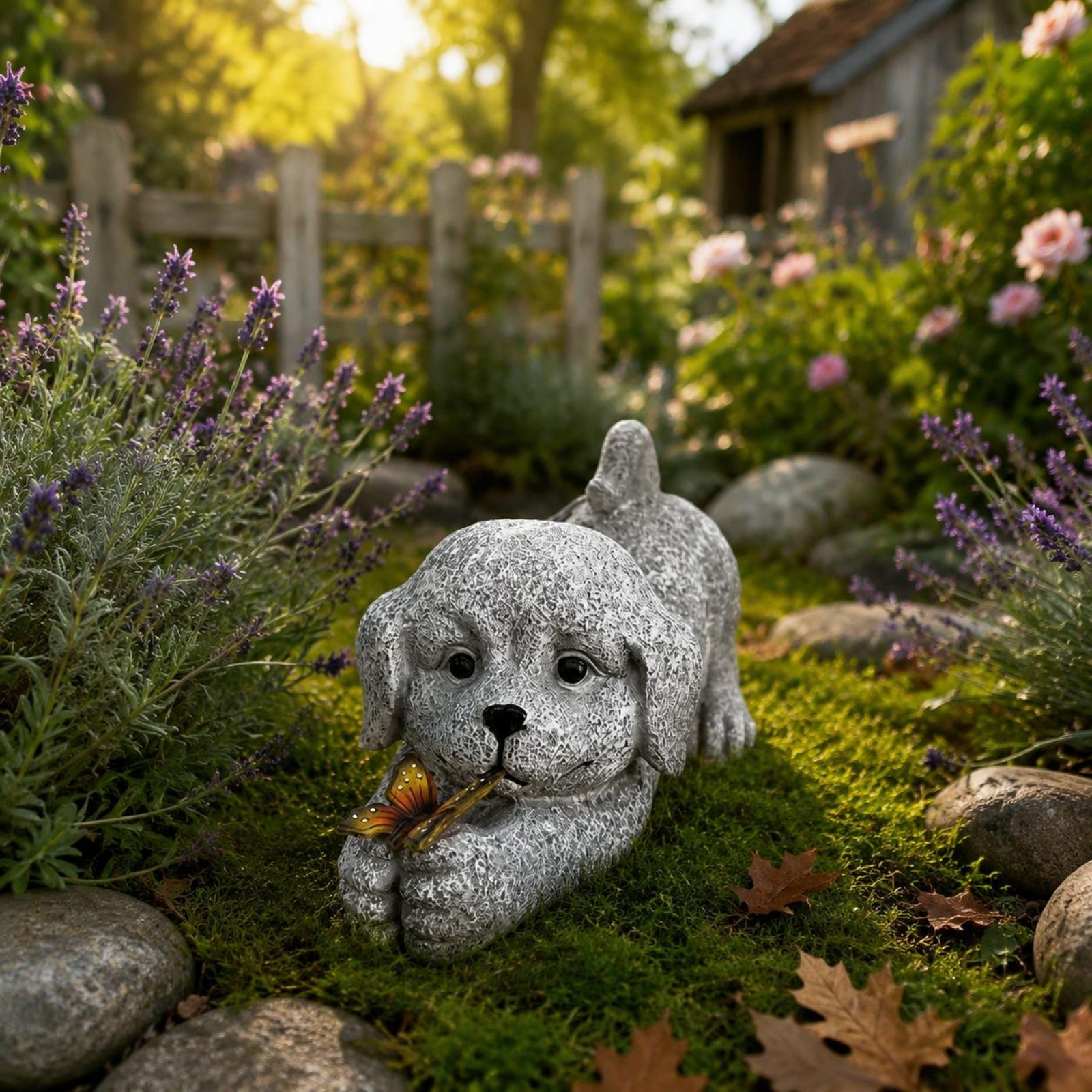 Statue de chien solaire en rés - Crafting Resin avis et prix