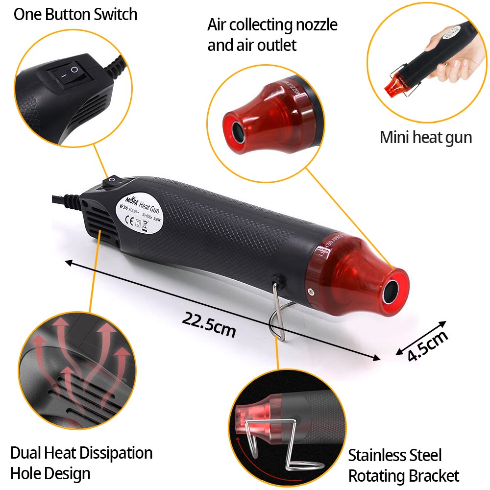 Pistolet thermique à Air chaud - Heat Gun Small avis et prix